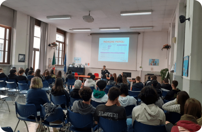 Aula contro il bullismo