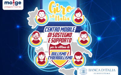 Giro dell’Italia: centro mobile di sostegno e supporto per le vittime di bullismo e cyberbullismo”